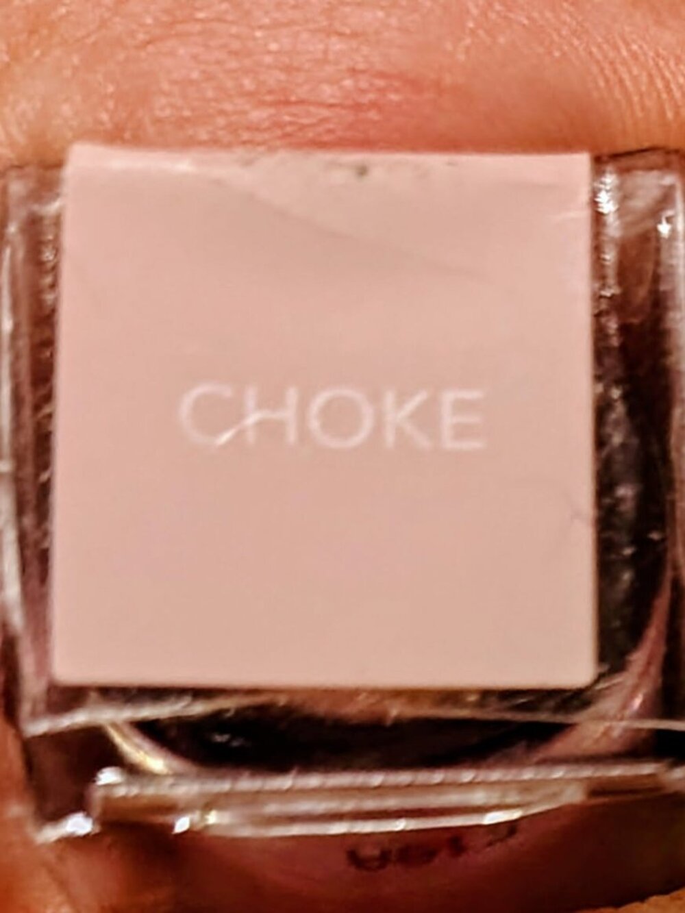 The Lime Crime Diamond Crushers Iridescent Lip Topper in the shade Choke